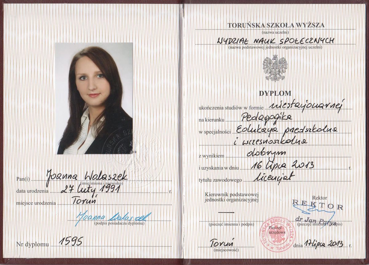 Licencjat pedagogiki